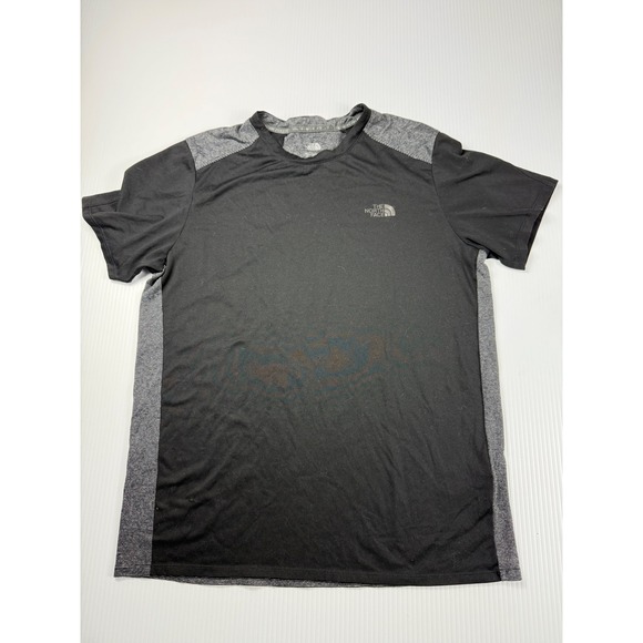 The North Face Mountain Athletics T-Shirt Gray‎ Black Mens Medium - Picture 1 of 9